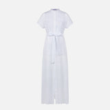 Weißes Sangallo-Kleid für Damen