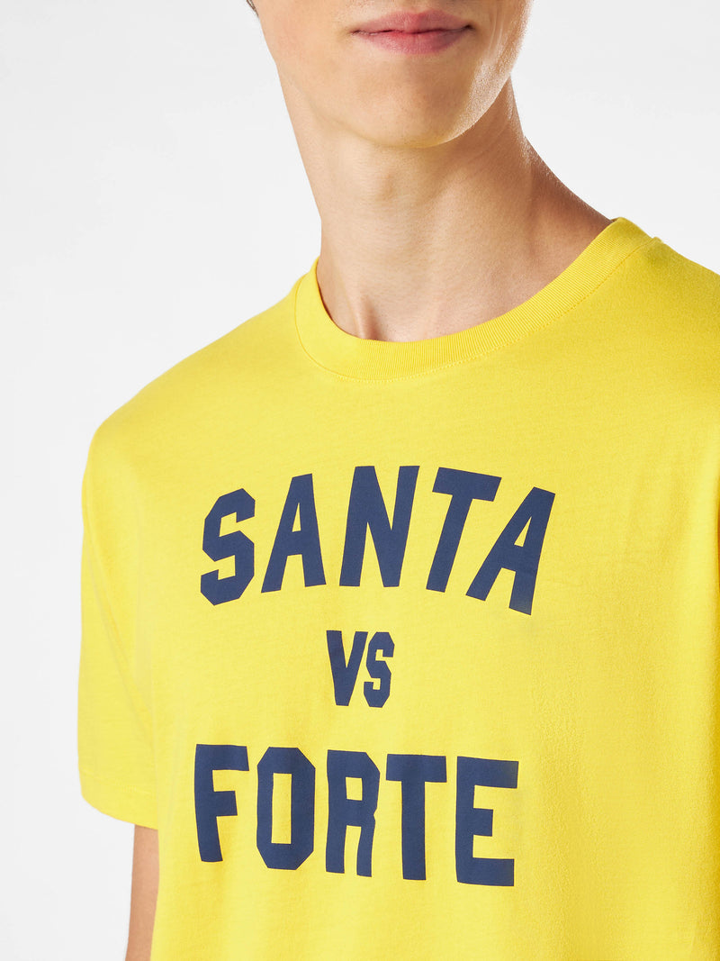 Santa vs Forte printed man t-shirt