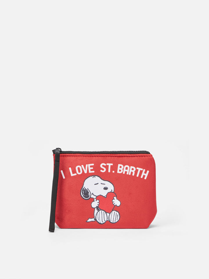 Aline Wollpochette mit Snoopy-Aufdruck