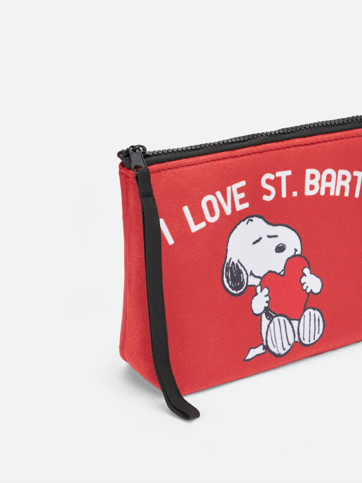 Aline Wollpochette mit Snoopy-Aufdruck