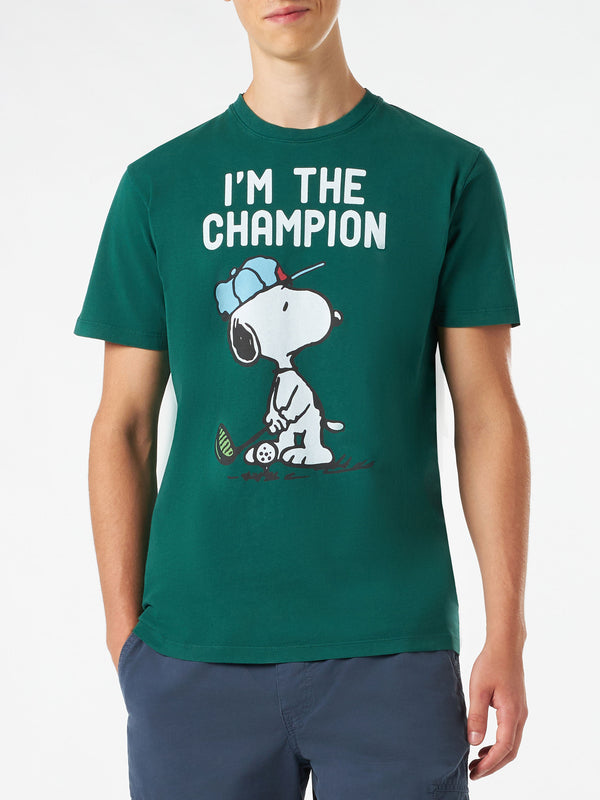 Herren-T-Shirt aus Baumwolle im Vintage-Stil mit Snoopy-Aufdruck | SNOOPY – PEANUTS™ SONDEREDITION