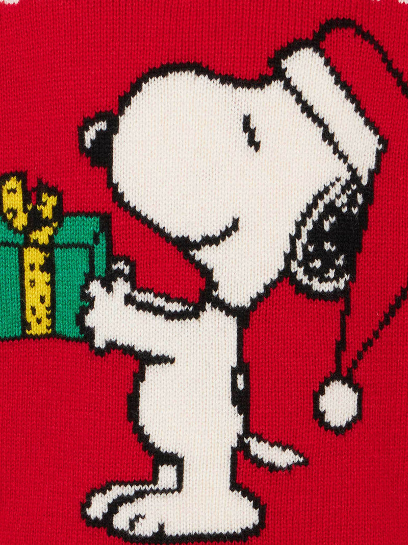 Maglia da bambina con stampa Snoopy Christmas Mood | Edizione speciale Peanuts™
