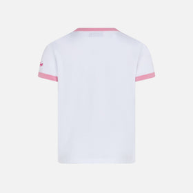 Baumwoll-T-Shirt für Mädchen mit St. Barth Paradise-Aufdruck