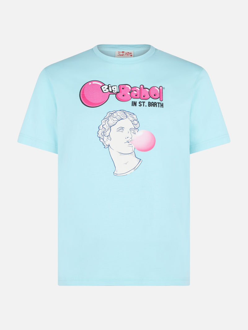 Man cotton t-shirt with statue Big Babol print | BIG BABOL® SPECIAL EDITION