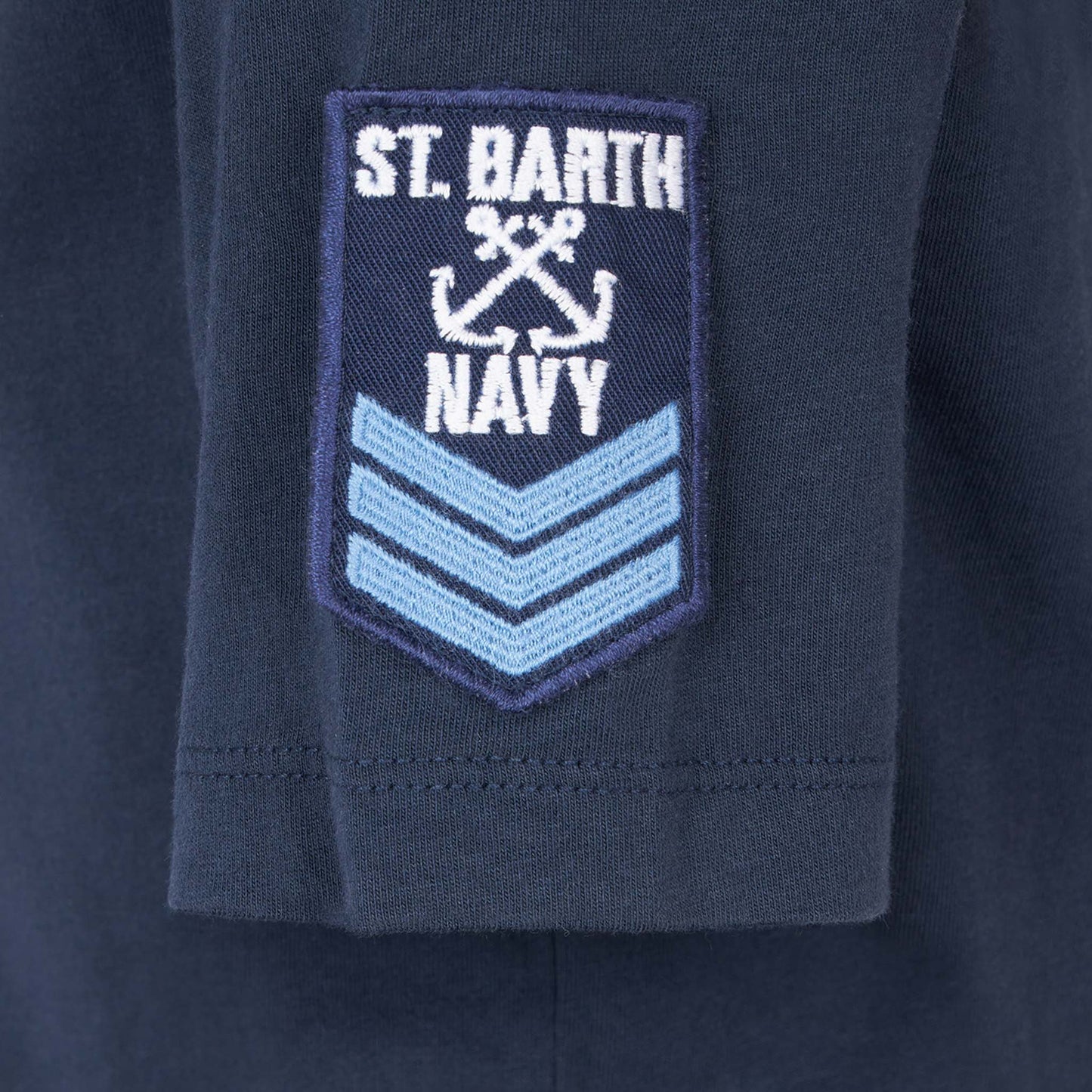 St.Barth marineblaues Jungen-T-Shirt