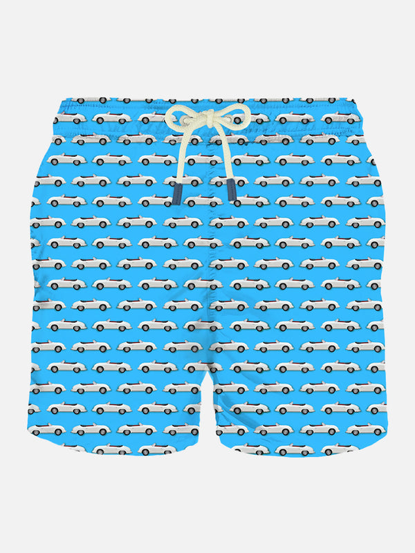 Cars micro print light fabric swim shorts