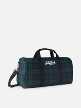 Reisetasche mit Tartan-Print