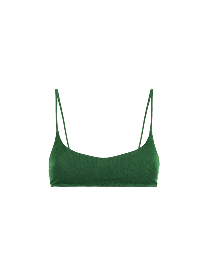 Woman green bralette top - MC2 Saint Barth