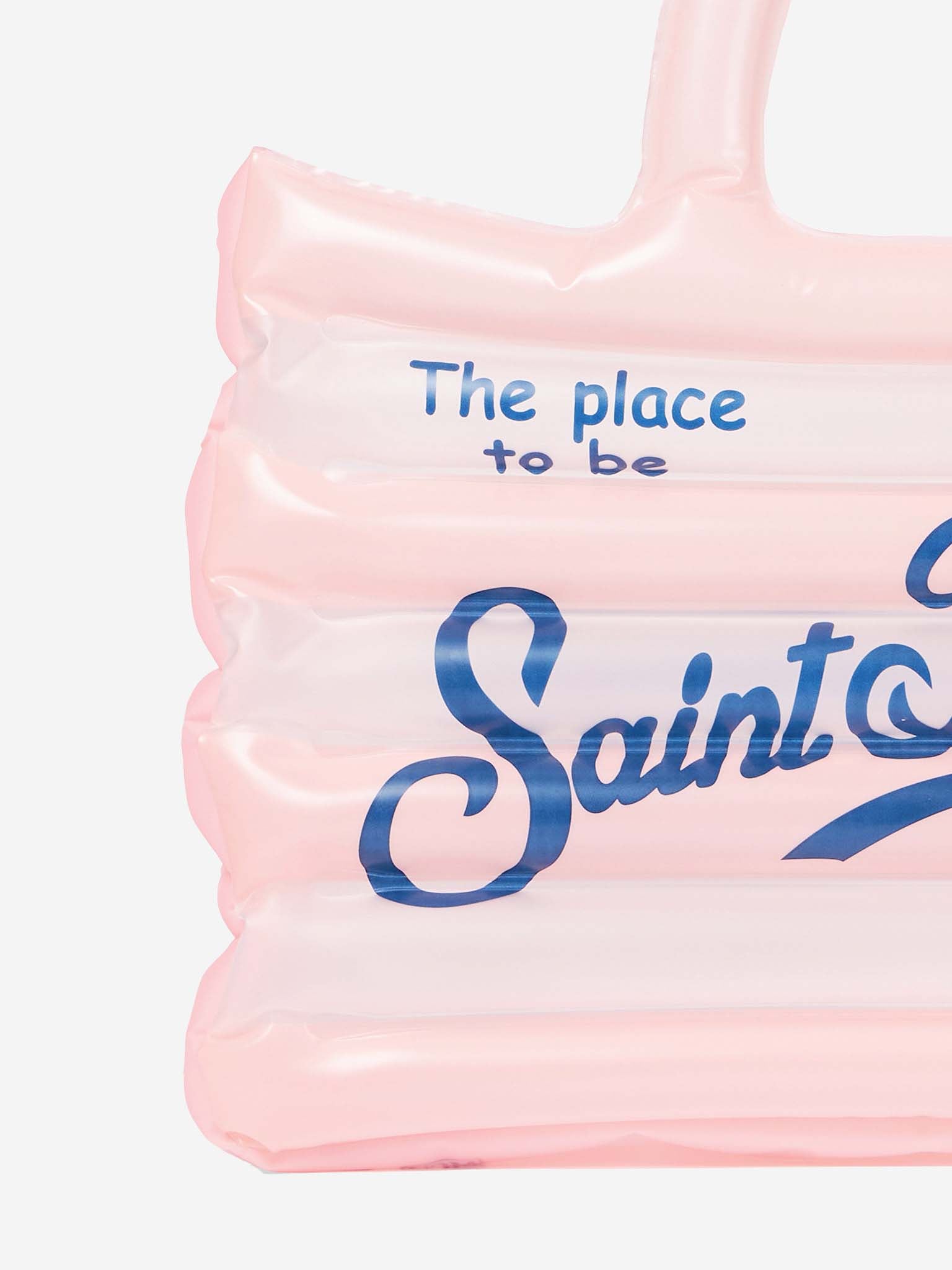 Vanity white and pink inflatable shoulder bag - MC2 Saint Barth