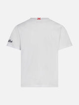 Baumwoll-T-Shirt für Jungen mit St. Barth Vespa-Friend-Aufdruck | Vespa® Sonderedition