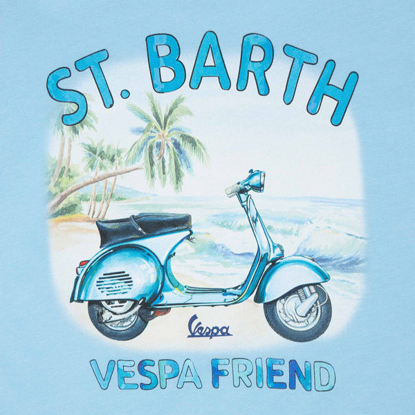 T-shirt da bambino in cotone con stampa Vespa | EDIZIONE SPECIALE VESPA®