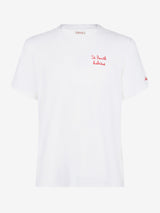 Man t-shirt with St. Barth habituè embroidery