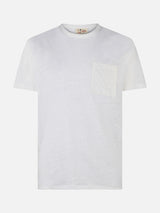 Man linen jersey t-shirt