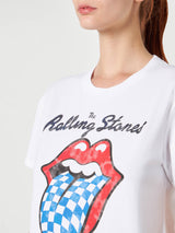 Damen-T-Shirt aus Baumwolle mit Rolling-Stones-Aufdruck | Rolling Stones® Sonderausgabe