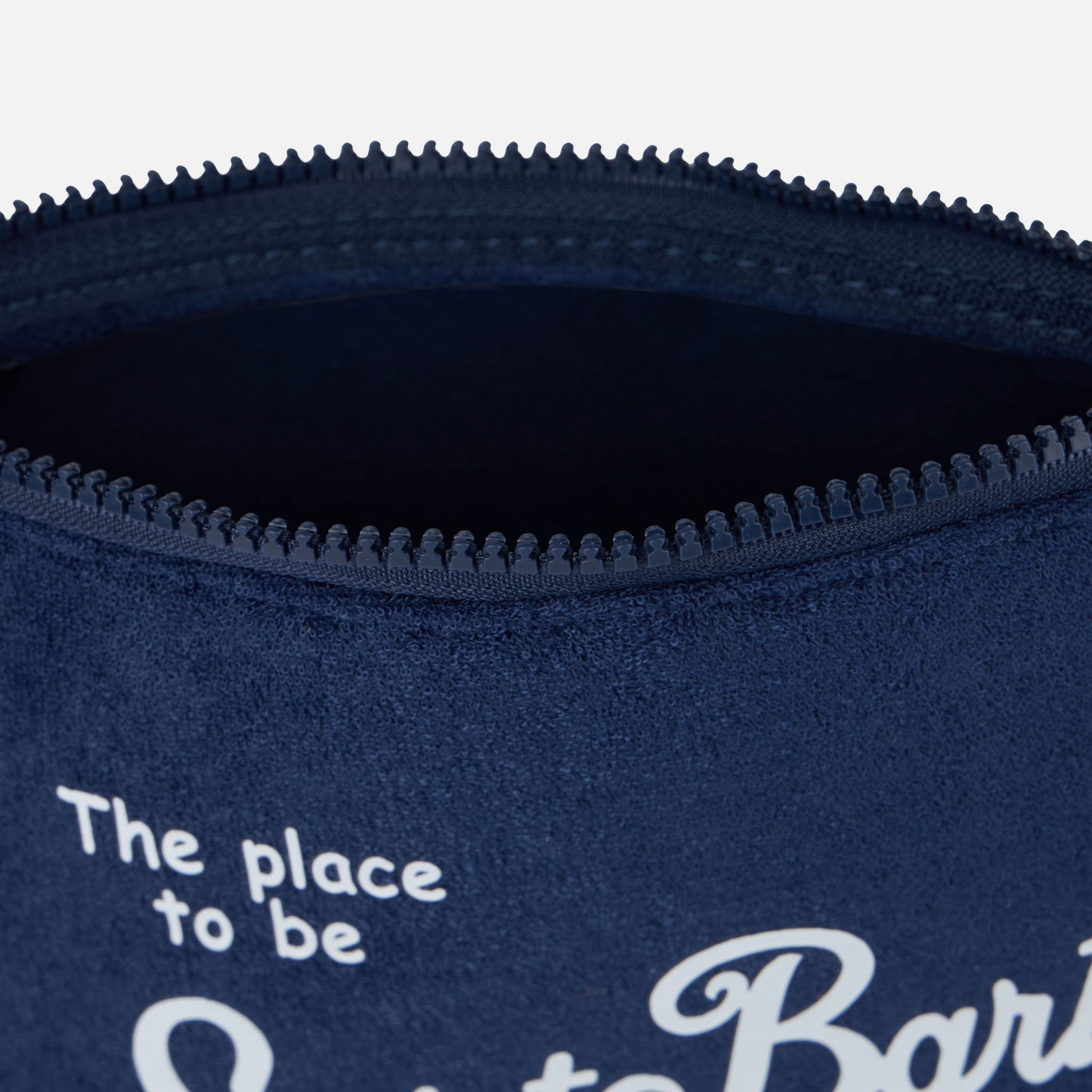 Pochette Aline in spugna blu navy
