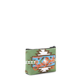 Pochette Aline in lana con stampa etnica