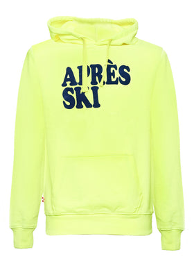 Après Ski fluo yellow hoodie - MC2 Saint Barth