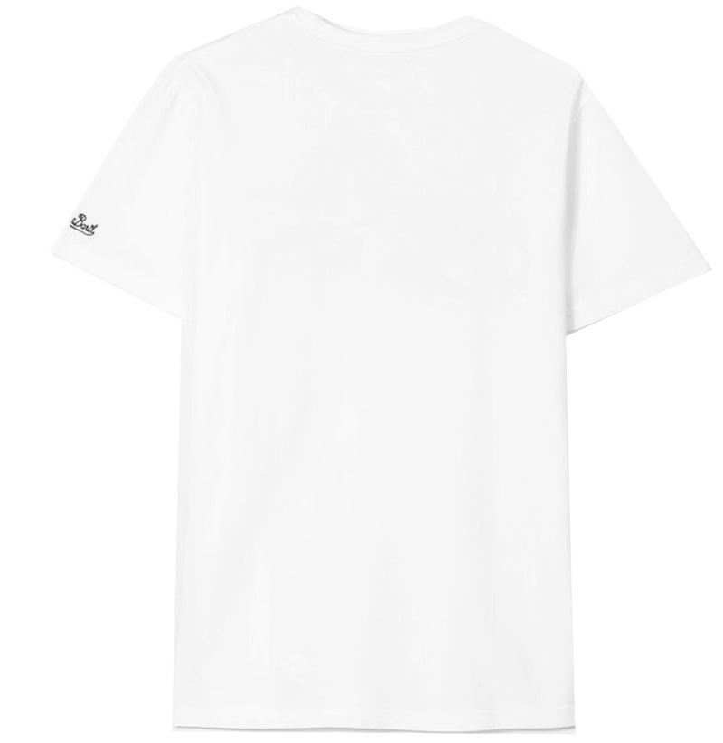 T-Shirt für Jungen, weiß, Aufdruck „Santa Claus is coming“ – Vespa Special Edition ®