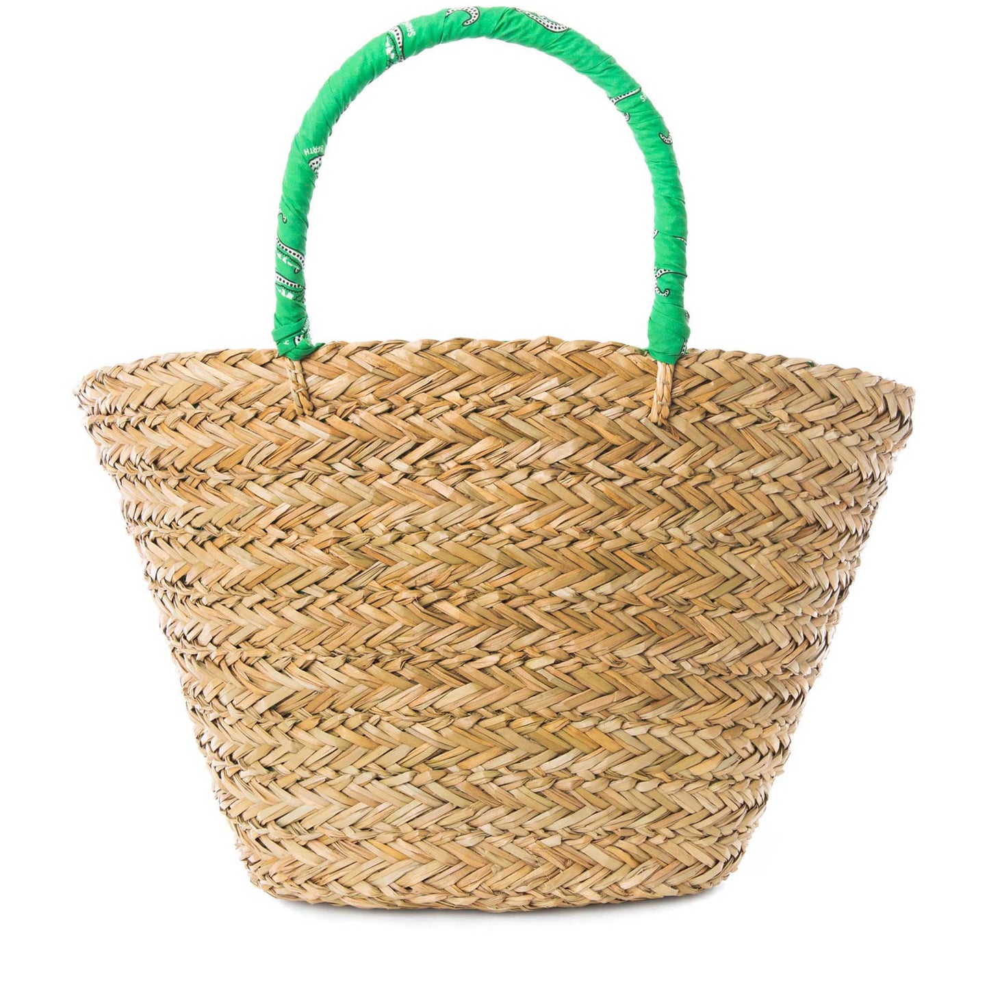 Damen-Strohtasche mit Stickerei