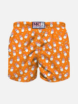 Badeshorts für Jungen mit Estathé-Print | Estathé® Sonderedition