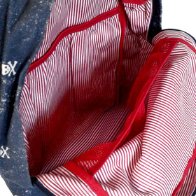 Canvas backpack Cody with micro skull print - MC2 Saint Barth