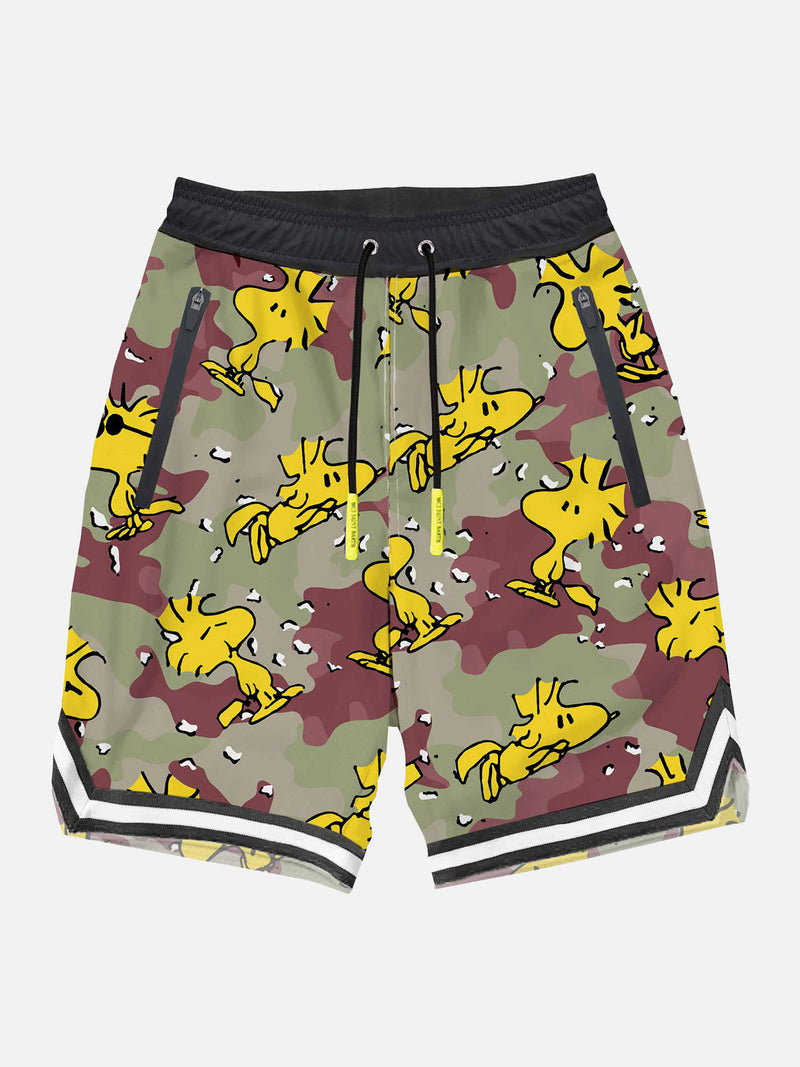 Pantaloncini da bagno lunghi con stampa Woodstock | WOODSTOCK - EDIZIONE SPECIALE PEANUTS™