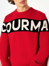 Man sweater with Courma writing