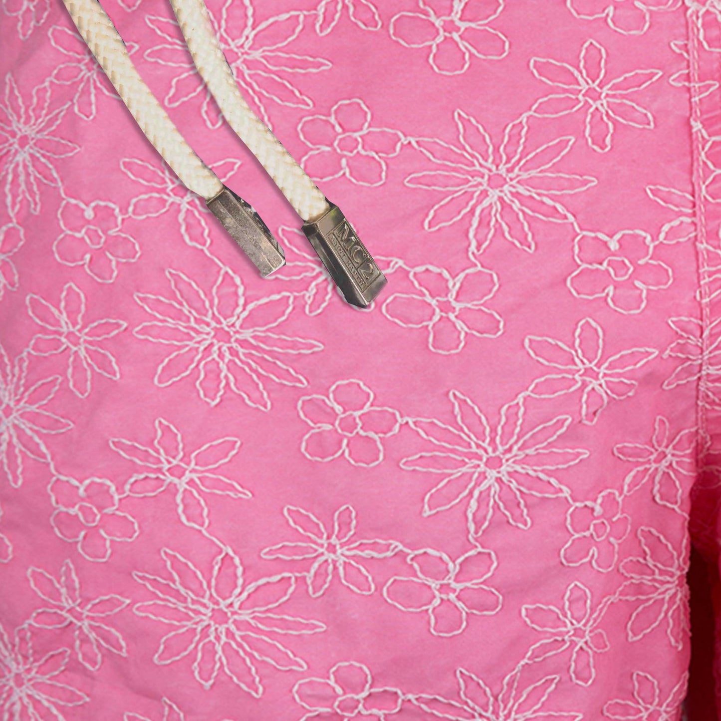 Pink embroidered swim shorts - MC2 Saint Barth