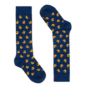 Kid long socks with ducky print - MC2 Saint Barth