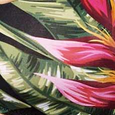 Bikini da donna a bralette con stampa tropicale