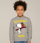 Maglia da bambino stampa Snoopy Weekend Mood | Edizione speciale Peanuts™