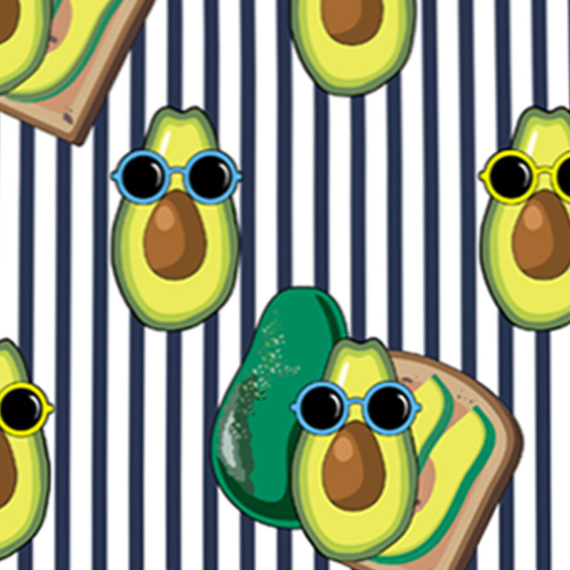 Costume da bagno da bambino con stampa Avocado Toast