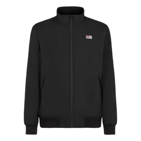 Man black bomber jacket Country with furry lining - MC2 Saint Barth