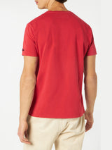Rotes T-Shirt „Bonne Année et Rosé“.