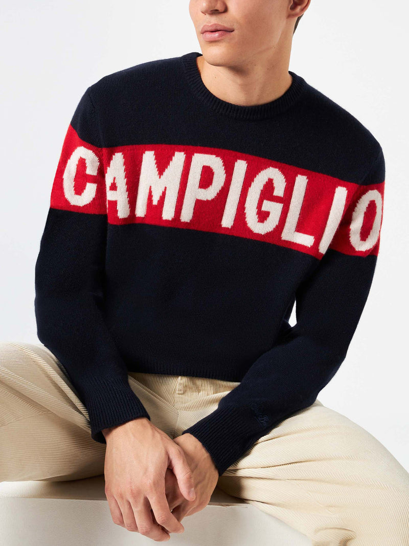 Maglia da uomo Campiglio in misto cashmere