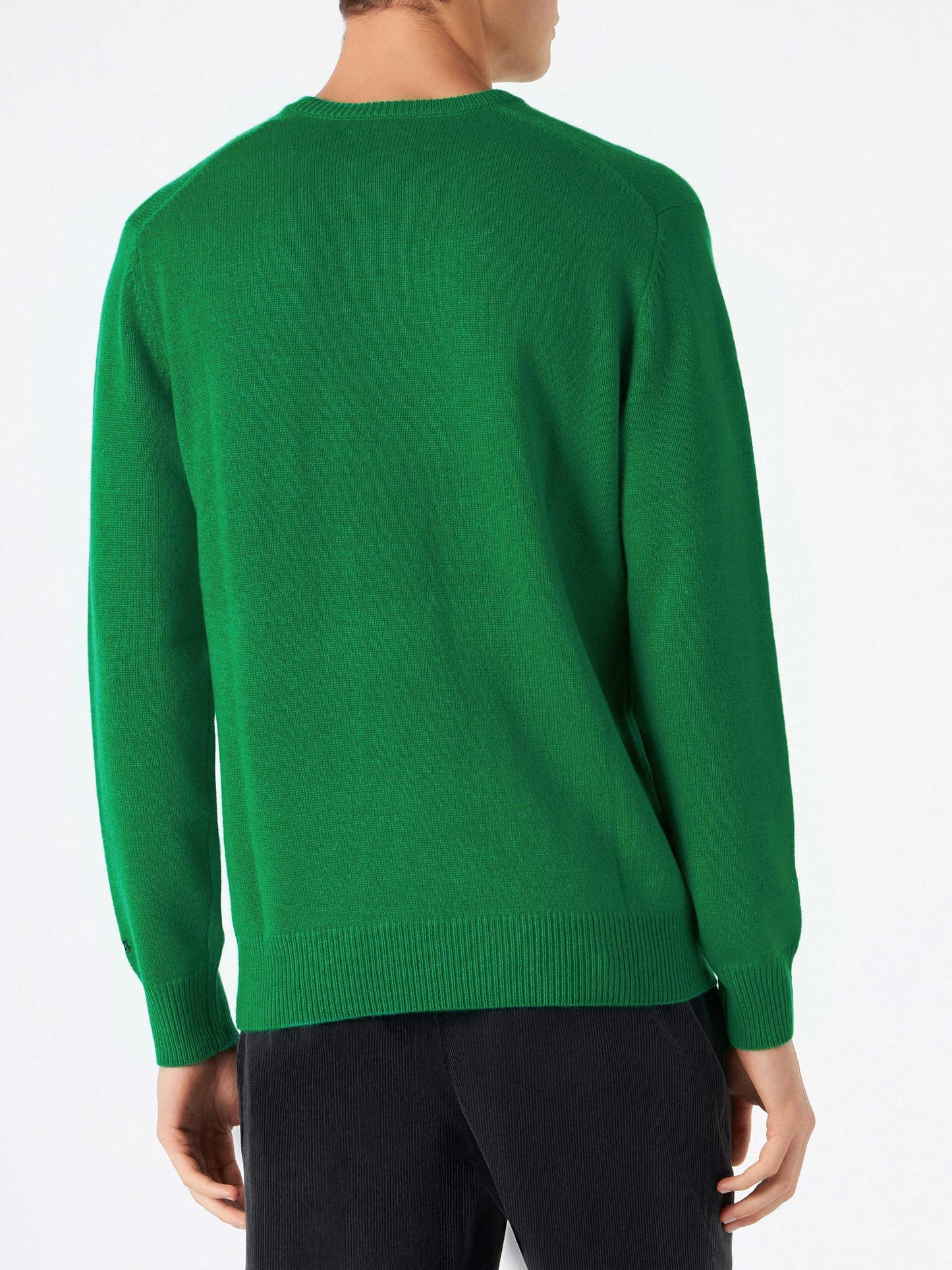 Maglione da uomo con stampa auto