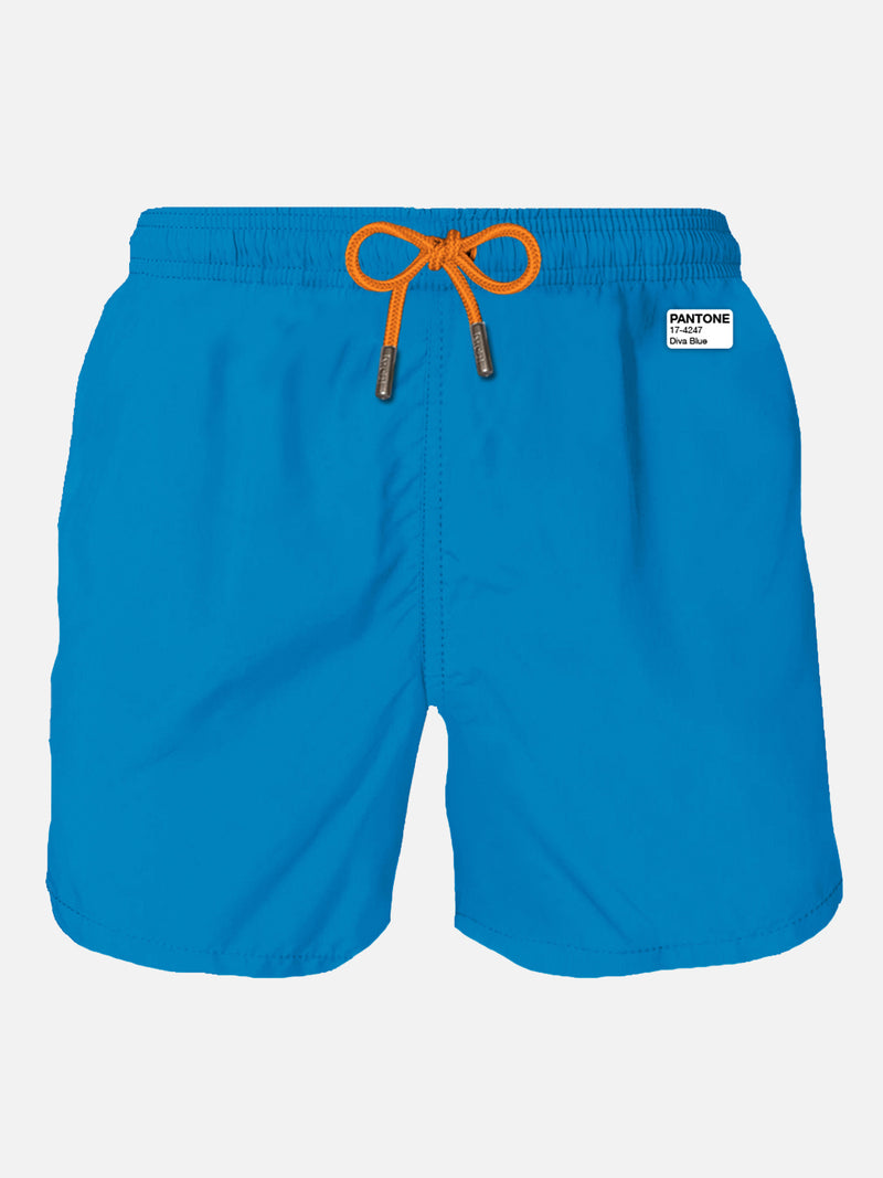 Blaue Badeshorts für Herren | PANTONE® SONDERAUSGABE