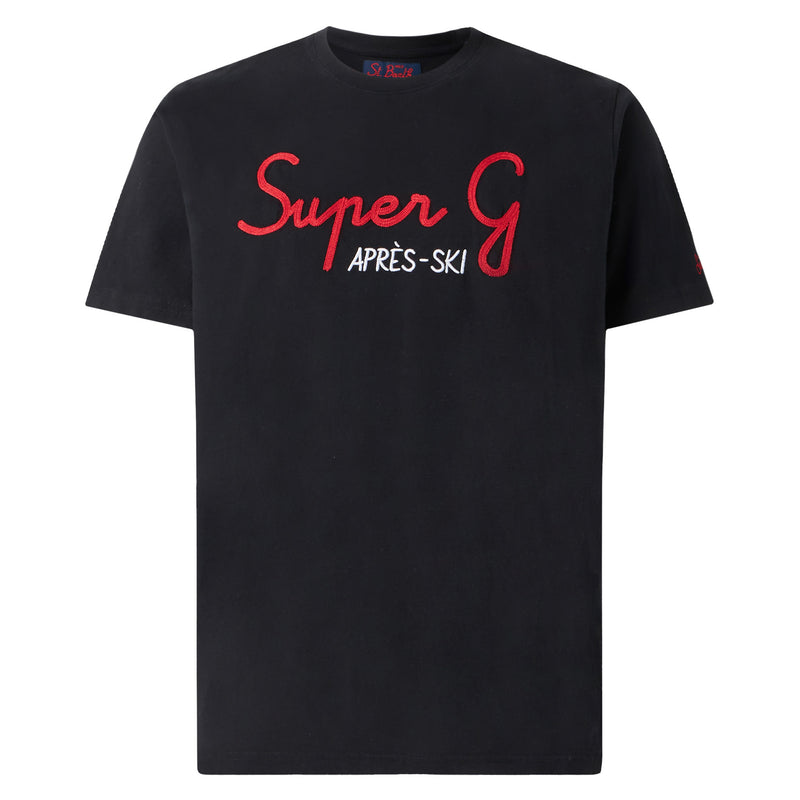 T-shirt da uomo con ricamo Super G | SUPER G EDIZIONE SPECIALE