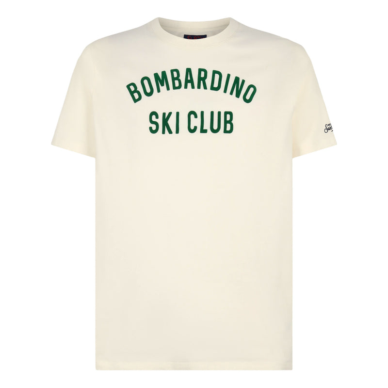 Herren-T-Shirt mit Bombardino Ski Club-Aufdruck