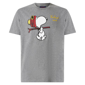 T-shirt uomo con ricamo Snoopy weekend mood | SNOOPY - EDIZIONE SPECIALE PEANUTS™
