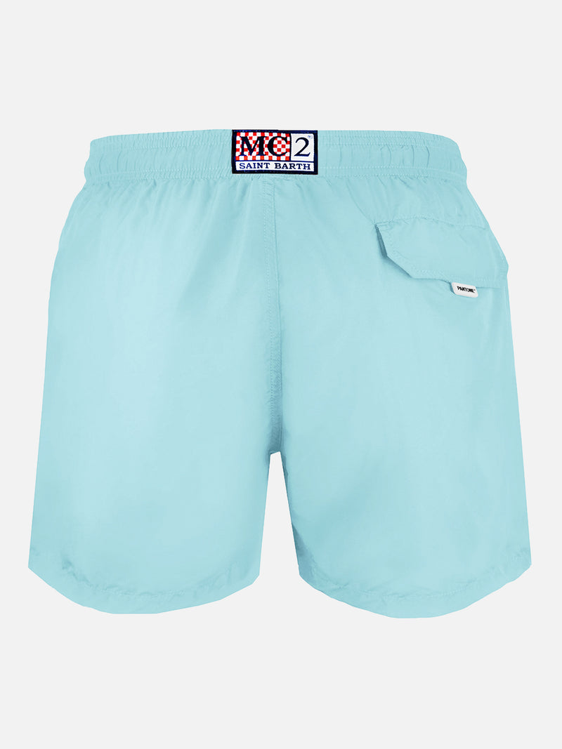 Wassergrüne Badeshorts für Herren | PANTONE® SONDERAUSGABE