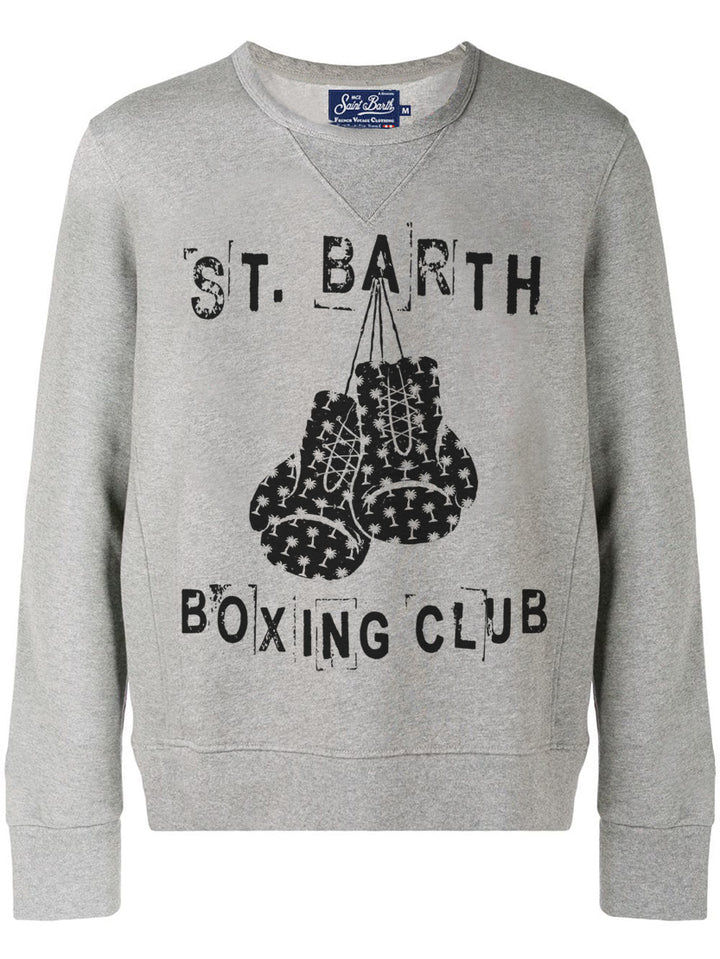 Felpa grigia St. Barth Boxing Club