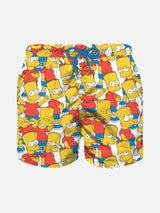 Jungen-Badeshorts mit Bart-Allover-Print | DIE SIMPSONS-SONDERAUSGABE