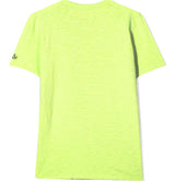 T-shirt da bambino giallo fluo navicella Ufo