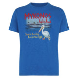 T-shirt da uomo stampa Mykonos