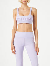 Lilac yoga top