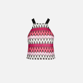 Woman chevron top