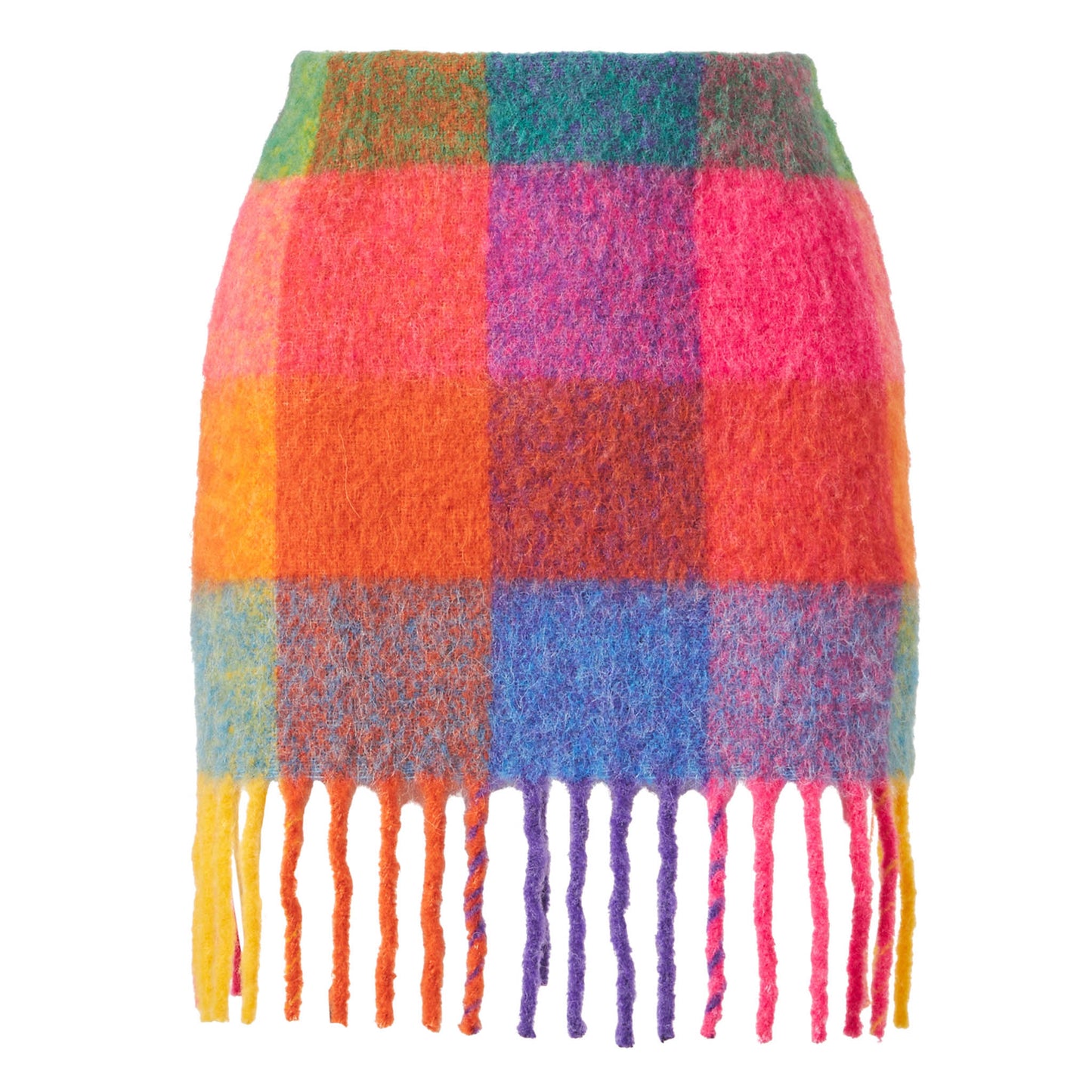 Woman skirt with fringes