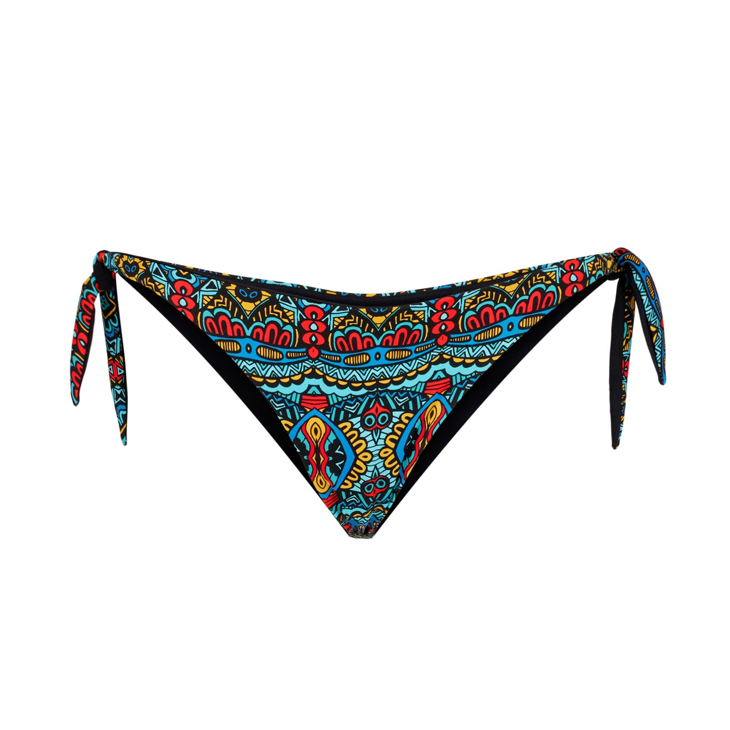 Woman swim briefs with side strings
